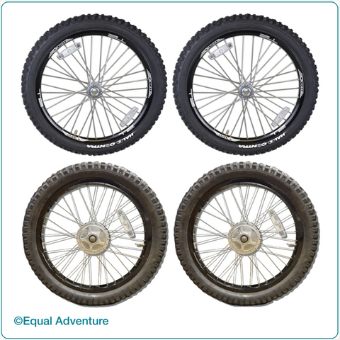 Wheels Front and Back Upgrade Bundle